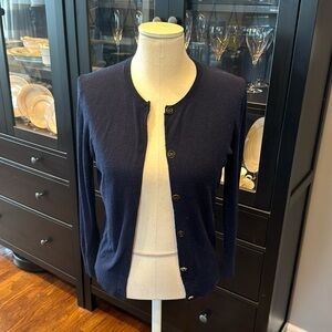 C Wonder Navy Blue Cardigan
